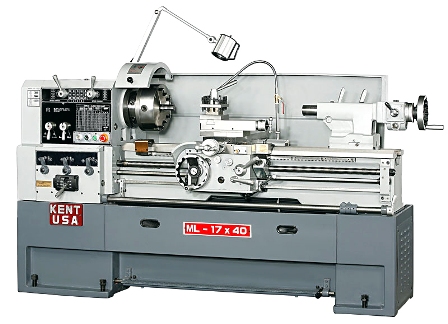 [2314] 17" x 40" cc, KENT, PRECISION ENGINE LATHE, MODEL#ML-1740T **NEW**