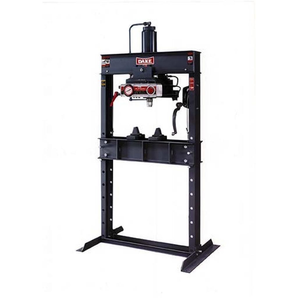 [2804] 25 Ton, DAKE AIR-OP HYDRAULIC PRESS, DUAL-PUMP, MODEL#6-425 **NEW**