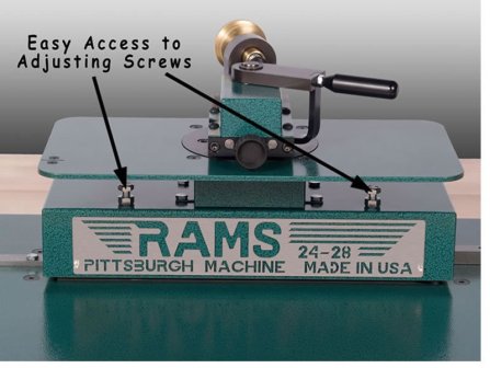 [4316] POWER FLANGING ATTACHMENT, RAMS, FITS 24 GA. RAMS PITTS MACHINE **NEW**