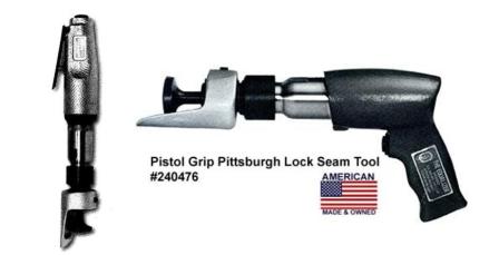 [5589] 16 GA., SUPERIOR PNEUMATIC PITTSBURG LOCKSEAM AIR HAMMER **NEW**