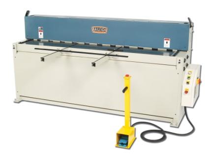 [6763] 10 Ga. x 80" BAILEIGH HYDRAULIC SHEAR, MODEL#SH-8010 **NEW**