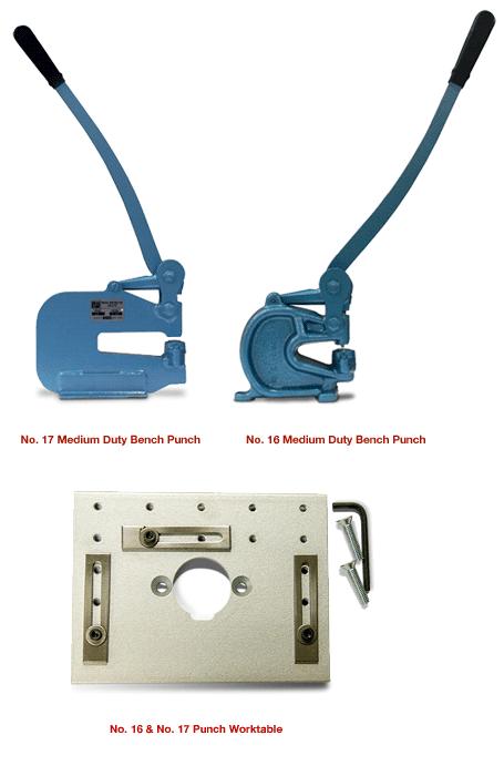 [808] ROPER WHITNEY, DEEP-THROAT BENCH PUNCH, MODEL#17 **NEW**