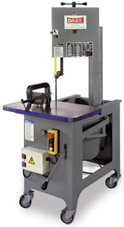 [7130] 9" X 14-1/2" DAKE (Roll-in style) VERTICAL BANDSAW, MODEL#SXC **NEW**