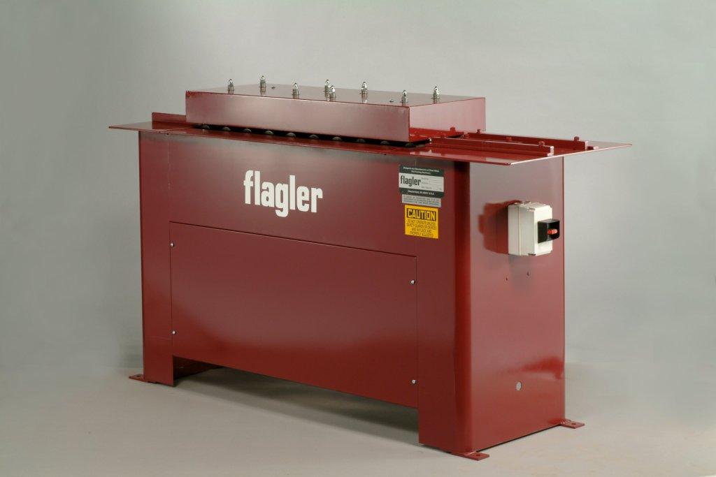 [7390] 10 STND, FLAGLER HI-SPEED HEM & KICK ROLLFORMER **NEW**