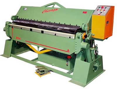 [7405] 10 Ga. x 10', CHICAGO HYDRAULIC BOX & PAN BRAKE, MODEL#HBPU-1010-6 **NEW**
