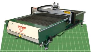 [7587] 5' x 10', VICON PLASMA TABLE, MODEL#HVAC510, **NEW**