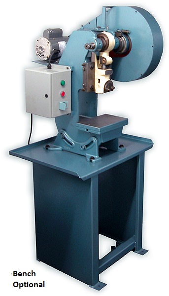 [7698] 6 Ton, AZIMUTH MECHANICAL PUNCH PRESS, AIR ACTIVATED, MODEL#6-IP **NEW**