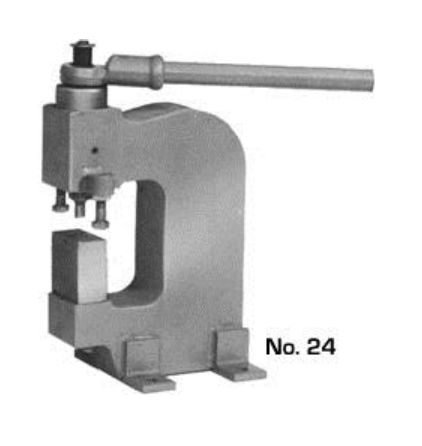 [7929] ROPER WHITNEY, HEAVY-DUTY BENCH PUNCH, MODEL#24 **NEW**