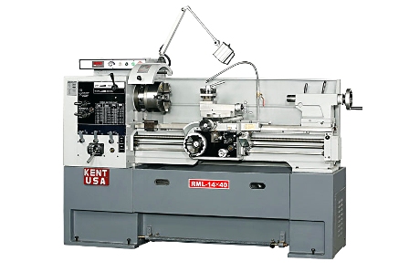 [7974] 14" x 40" cc, KENT PRECISION FREQ-DRIVE LATHE, MODEL#RML-1440VT **NEW**