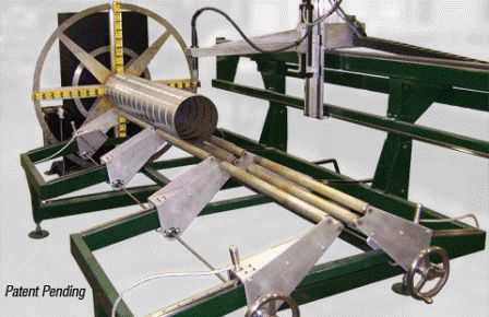[8122] Vicon Spiral Pipe CNC Plasma Cutting System, 4"-60" Dia., Model#V-SPP-460
