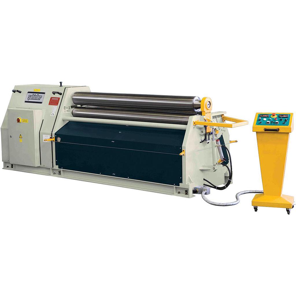[8142] 10' x 1/4" SAHINLER HYDRAULIC PLATE ROLLS, MODLE#SRH-10-200 (MRM-H 3100X200)NEW