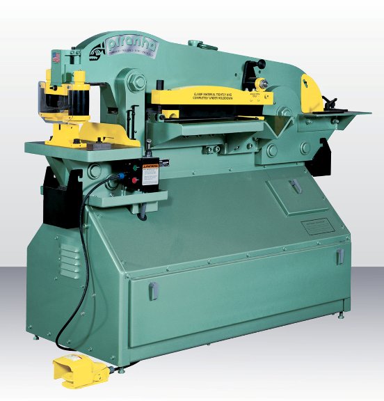 [10015] PIRANHA 110-TON SINGLE-OPERATOR IRONWORKER, MODEL#P110**NEW**