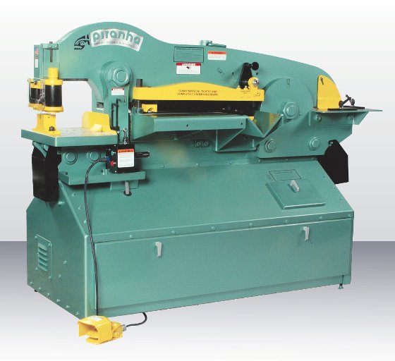 [10016] PIRANHA 140-TON SINGLE-OPERATOR IRONWORKER, MODEL#P140 **NEW**
