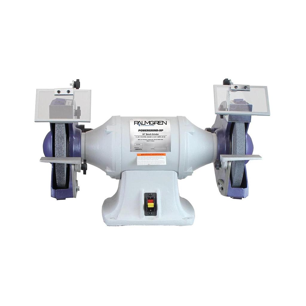 [10178] 10" PALMGREN BENCH GRINDER W/DUST COLLECT, 1.5HP 1PH, MODEL#9682075, NEW