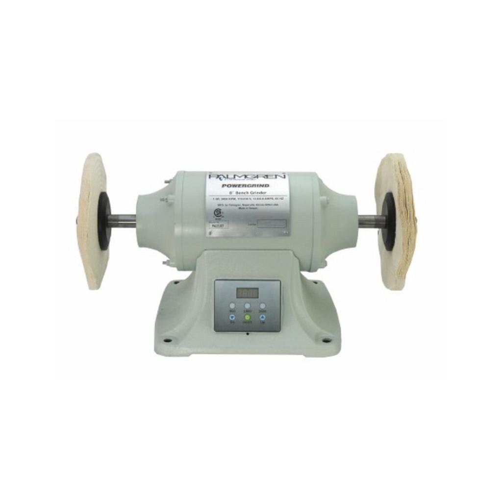 [10194] 8" PALMGREN VARIABLE SPEED BENCH BUFFER, 1HP, MODEL#9682107, NEW