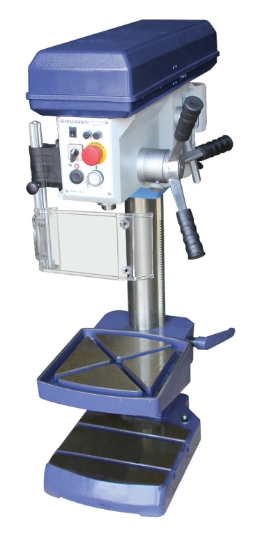 [10233] 13" PALMGREN 7 SPEED BENCH STEP PULLEY DRILL PRESS 115V, MODEL#9680221