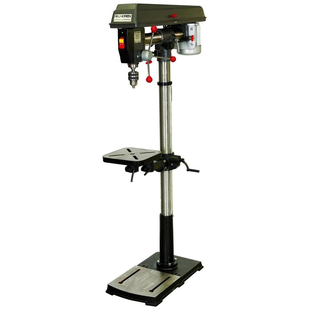 [10257] PALMGREN RADIAL ARM 5-SPEED FLOOR MODEL STEP-PULLEY, MODEL#9680342, NEW