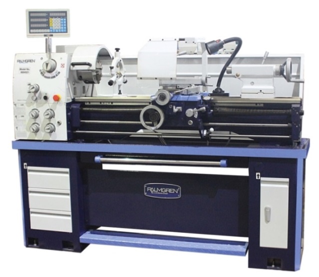 [10268] 13" x 40" cc, PALMGREN ENGINE LATHE WITH DRO, 3-PHASE, MODEL#9684522, NEW