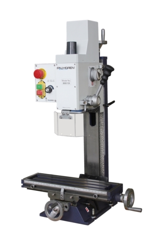 [10271] PALMGREN 13" GEAR-HEAD VARI-SPD MILLING MACHINE, 1-PHASE, MODEL#9680159, NEW