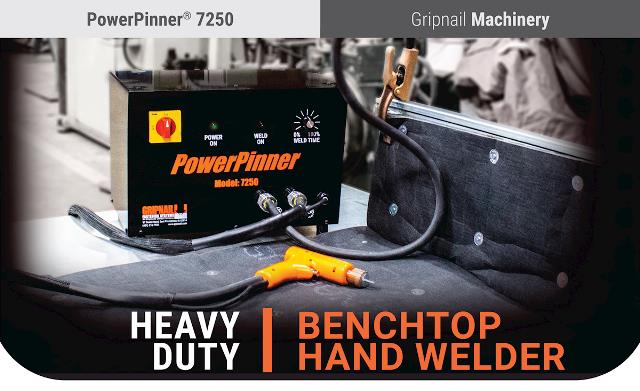 [10450] GRIPNAIL PORTABLE POWERPINNER PINSPOTTER, MODEL#7250, NEW