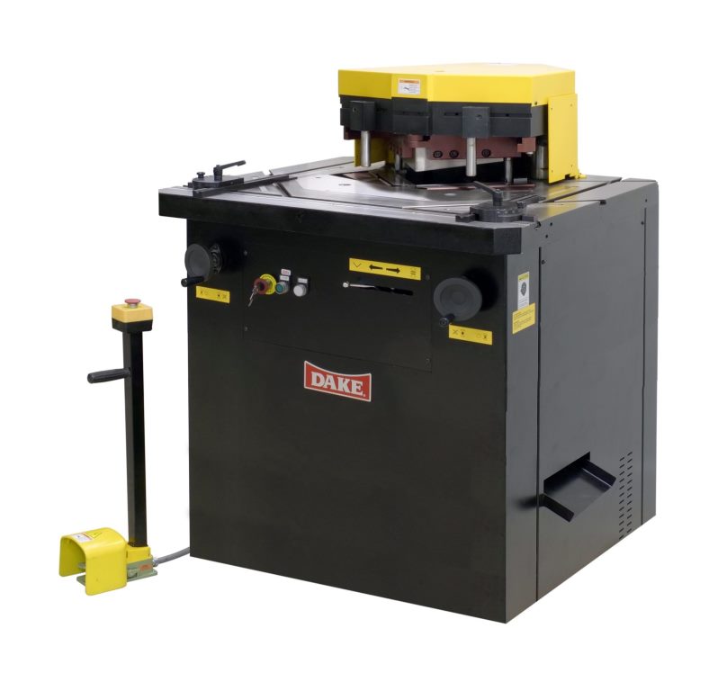 [10877] 8.5" x 4 GAUGE, DAKE HYDRAULIC NOTCHER, VARIABLE BLADE MODEL#DLN-6200V **NEW**