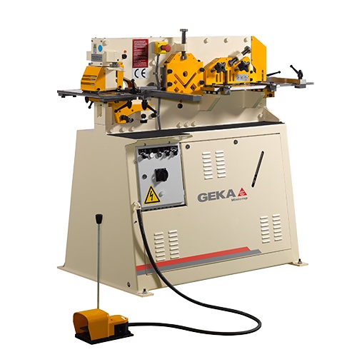[11045] GEKA 50-TON IRONWORKER, MODEL#MINICROP **NEW**