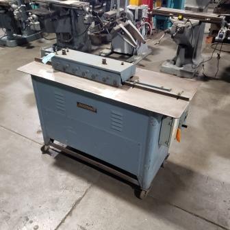 [11096] 7 STND, LOCKFORMER 18 GA LARGE PITTSBURG WITH 3-in-1 ROLLS, USED