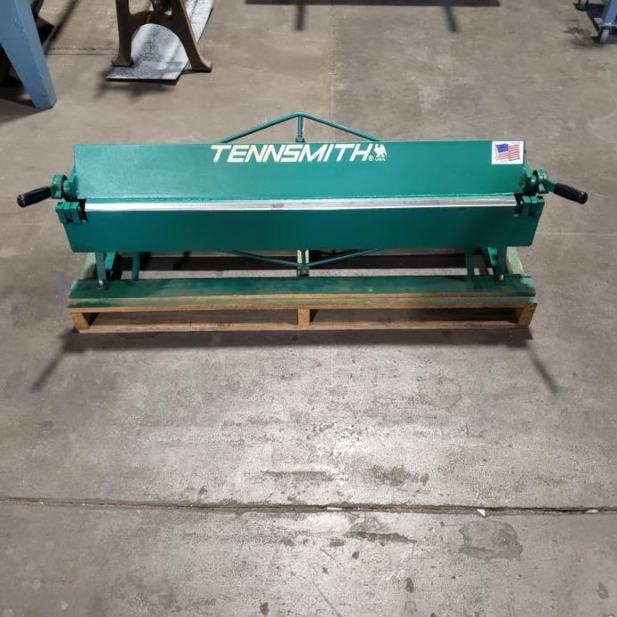 [11130] 22 Ga. x 48", TENNSMITH STRAIGHT BRAKE, MODEL#S4822, USED