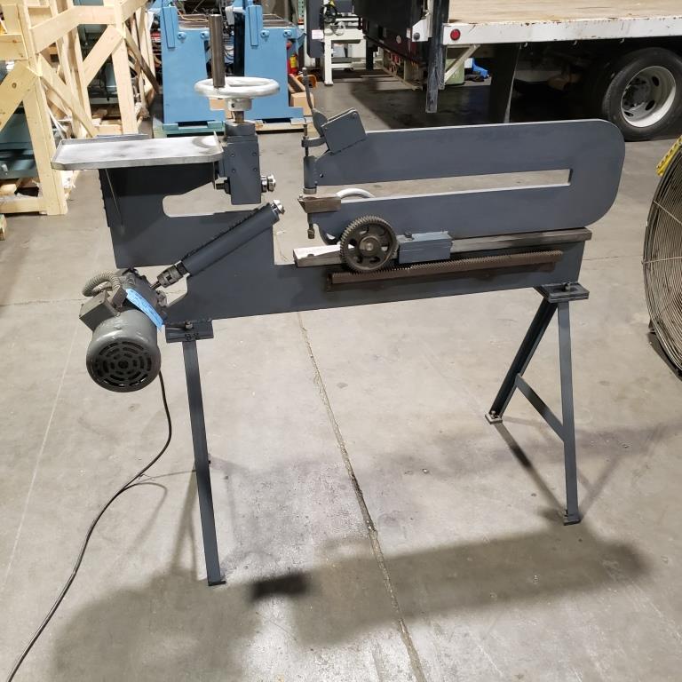 [11168] MAY POWER RING & CIRCLE SHEAR, 42", 16 GAUGE, MODEL#MTC-42, USED