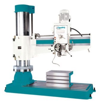 [8355] 62"Arm x 17"Column, CLAUSING RADIAL DRILL, MODEL#CL1600H, Hyd clamping