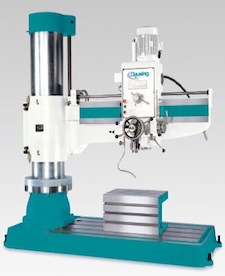 [8358] 78"Arm x 17"Column, CLAUSING RADIAL DRILL, MODEL#CL2000H, Hyd clamping