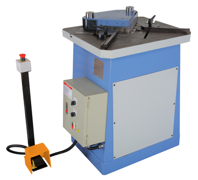 [8398] .236" X 8-5/8", HECK HYDRAULIC FIXED CORNER NOTCHER, MODEL#WFCN6 **NEW**