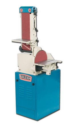 [8744] 6" x 48" BELT, 10" DISC, BAILEIGH DISC & BELT GRINDER, MODEL#DBG-106 **NEW**