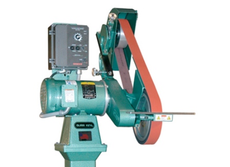 [8813] NO. 960-272, BURR KING 2"X72" TWO-WHEEL BELT GRINDER, MODEL#960-272, NEW