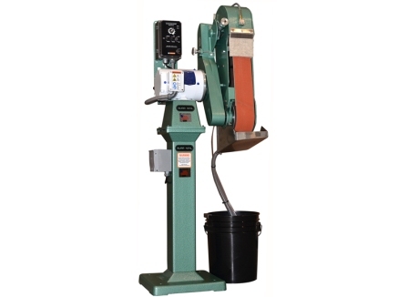 [8815] NO. 960-401, BURR KING 4"X60" TWO-WHEEL 'WET' BELT GRINDER, MODEL#960-401, NEW