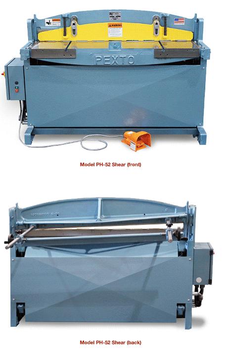 [8841] 16 Ga. x 52", ROPER WHITNEY HYDRAULIC SHEAR, MODEL#PH-52 **NEW**