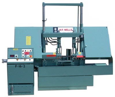 [8875] 16" x 20", WF WELLS SEMI-AUTO TWIN-POST BANDSAW, MODEL#F-16-2 **NEW**
