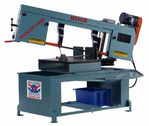 [8989] 14" x 18", ROLL-IN HORIZONTAL SWIVEL BANDSAW, MODEL#HS1418 **NEW**