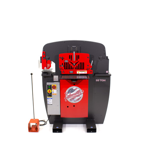 [9478] EDWARDS 55-TON IRONWORKER, 3-PHSE, 230VOLT, WITH HYDRAULIC-PLUG-IN PAK **NEW**