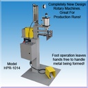 ROTARY MACHINE, MID-RIVERS, POWER ROTARY, HYDRAULIC CRANK, MODEL#HPR-1014, NEW