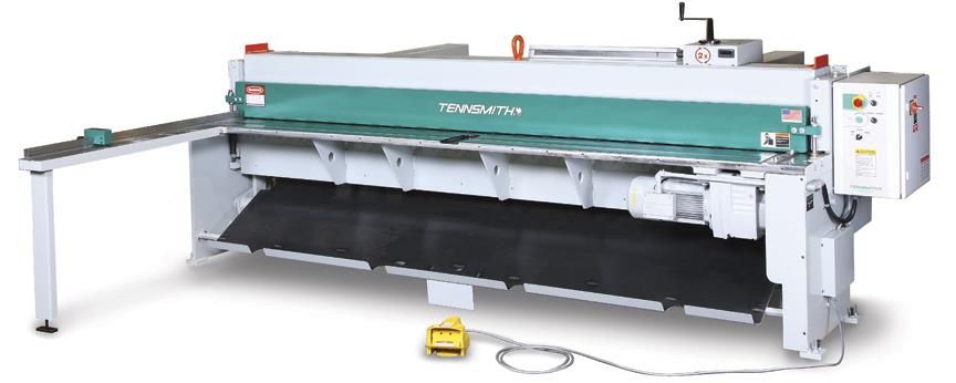 [9624] 14 Ga. x 10'6", TENNSMITH MECHANICAL POWER SHEAR, MODEL#LMS126-14, NEW