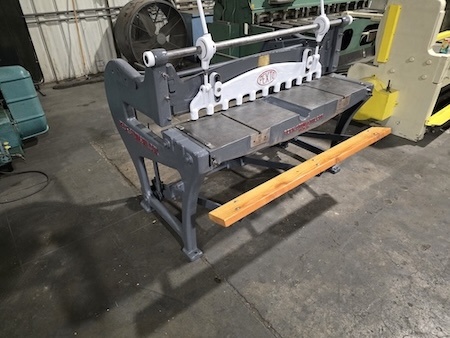 [11436] 16 Ga. x 52", PEXTO GAP KICK SHEAR, USED
