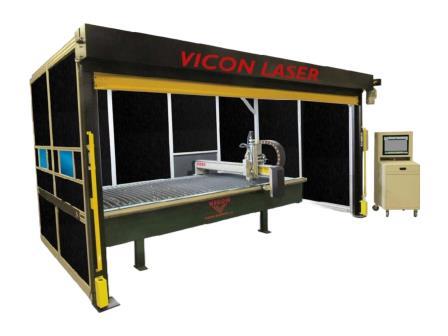 [11437] 5' x 10', VICON LASER CUTTING MACHINE, MODEL#HVAC510LSR **NEW**