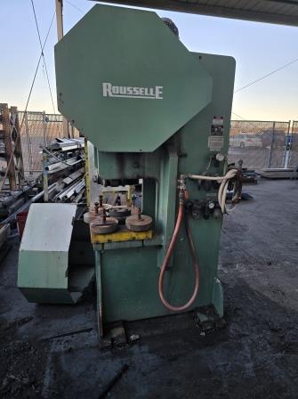 [11454] 55 Ton, ROUSELLE GAP FRAME PRESS, MODEL#G1-55, NEEDS WORK