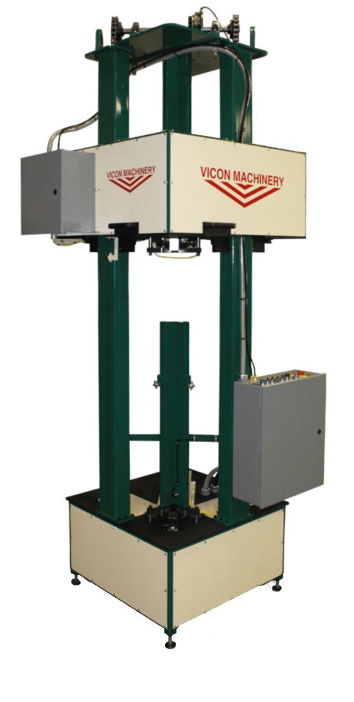 [11459] DUAL HEAD CORNER INSERTION MACHINE, VICON, MODEL#V-DH-CIM-5 **NEW**